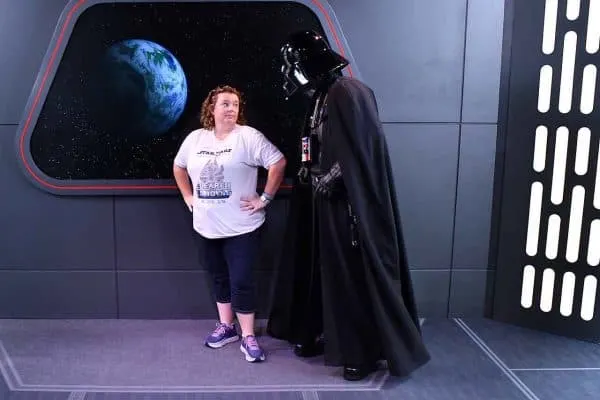 Darth Vader character meet