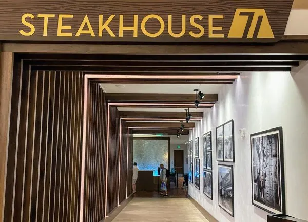 steakhouse 71 at disney's contemporary resort