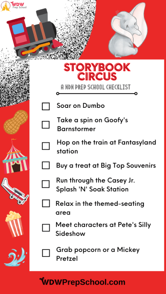 storybook circus checklist