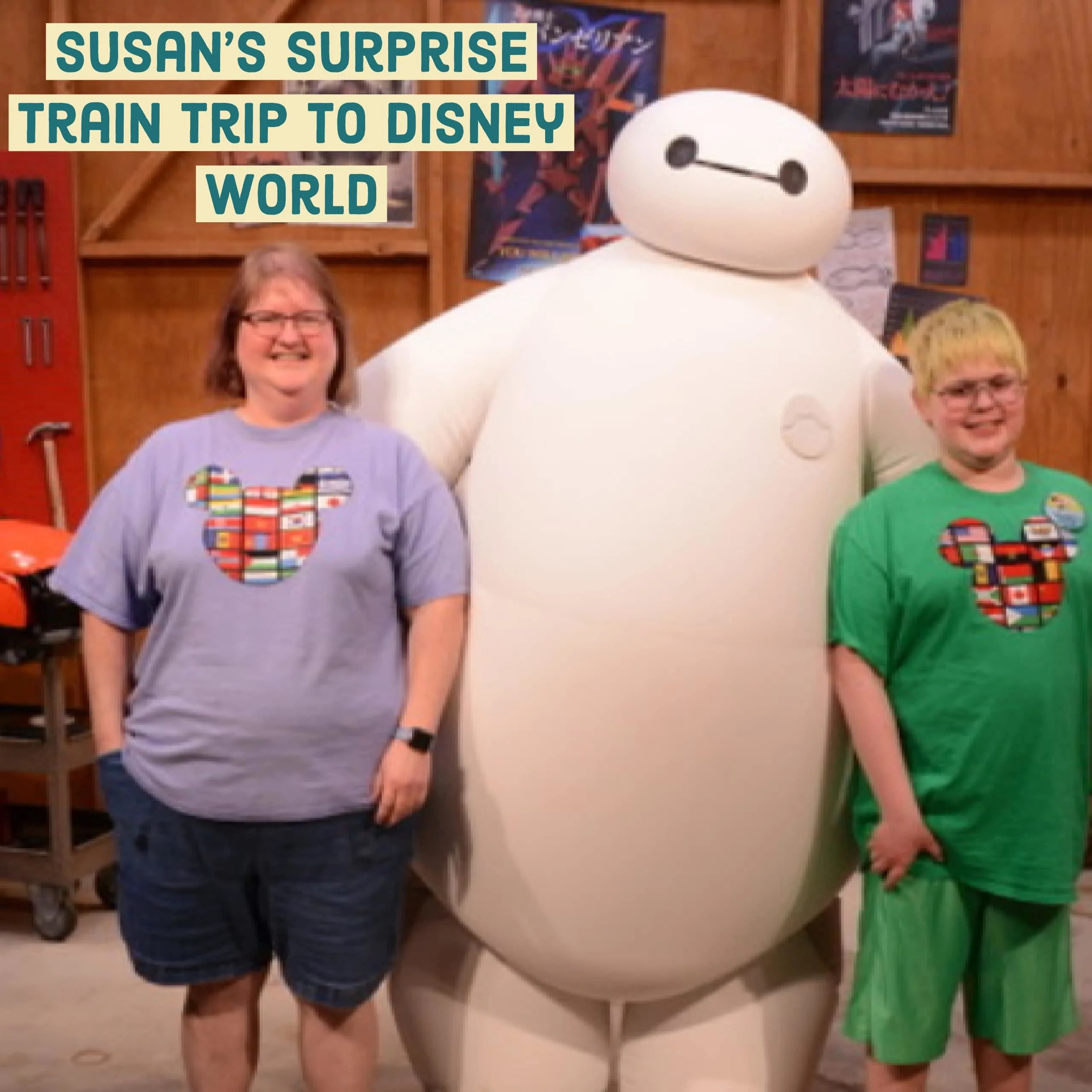 Susan’s surprise train trip to Disney World – PREP167