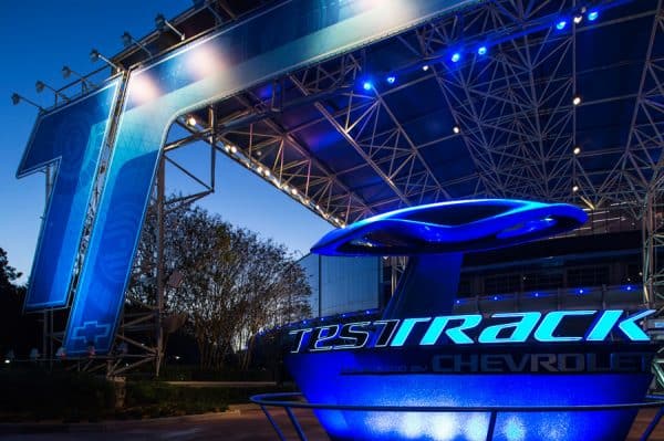 test track at epcot
