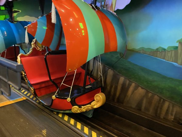 peter pan's flight ride vehicles magic kingdom