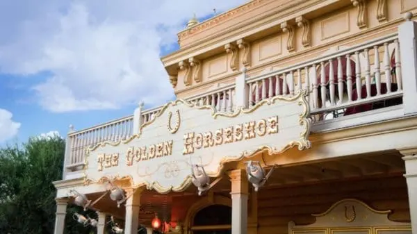 The Golden Horseshoe in Disneyland