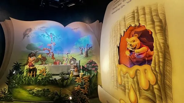 winnie the pooh end scene at magic kingdom