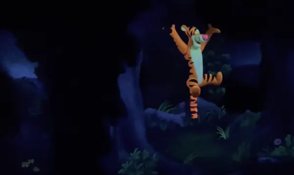 tigger in the many adventures of winnie the pooh