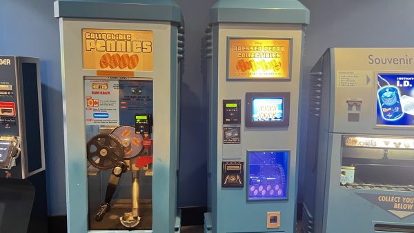 coin press machine - seas pavilion - epcot