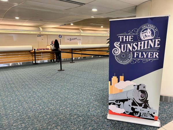 the sunshine flyer location in orlando international airport