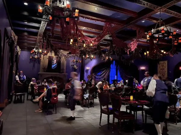 the west wing dining room at be our guest