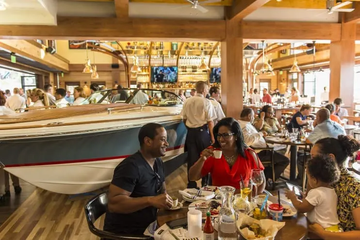 Pros and Cons for All Disney Springs Restaurants - The Boathouse (lunch)