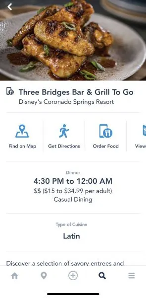 Mobile Order at Three Bridges Bar & Grill