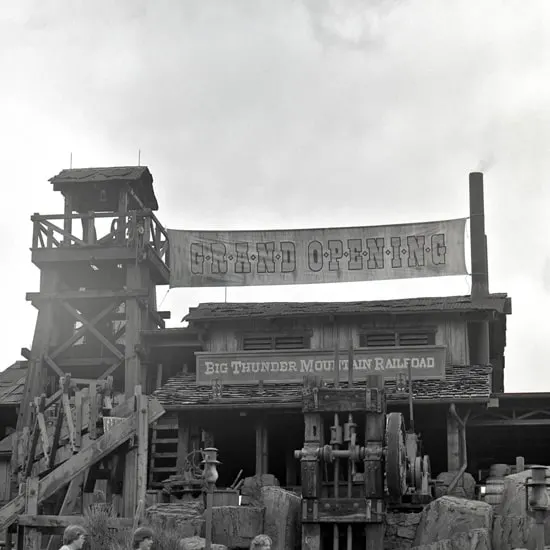 thunder mountain opens at magic kingdom in 1980