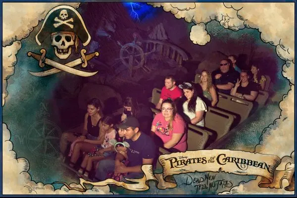 Pirates of the Caribbean on ride photo