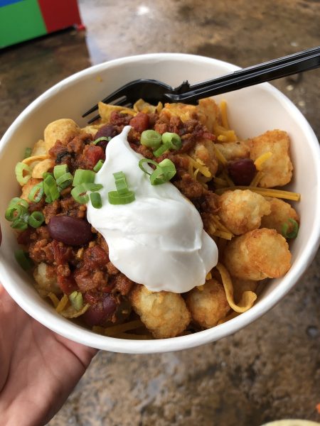 plant-based totchos woody's lunch box