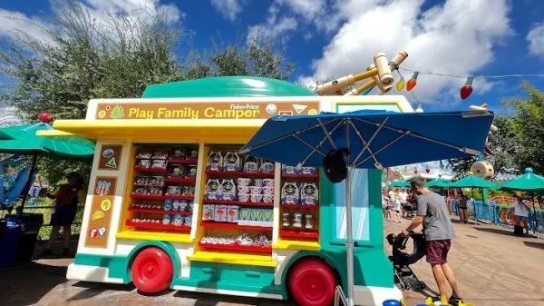 play family camper toy story land merchandise