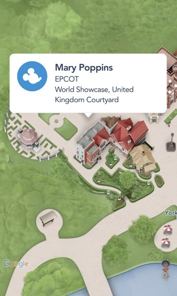 mary poppins meet and greet - my disney experience app