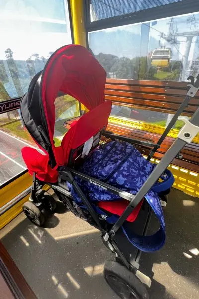 stroller on the skyliner