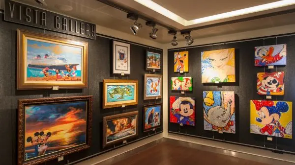 Vista Gallery on Disney Cruise Line