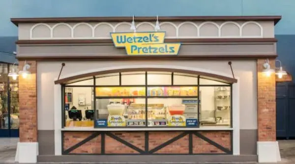 Wetzel's Pretzels in Disney Springs West Side