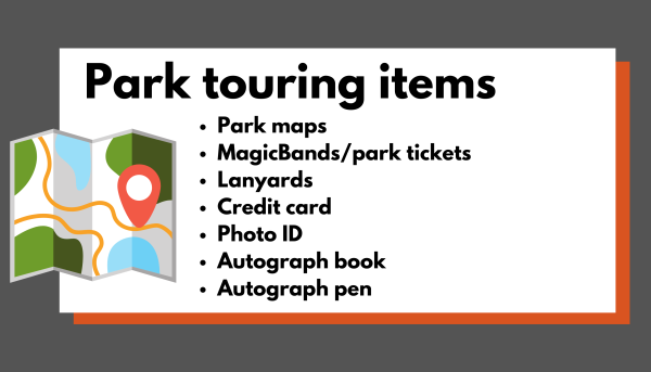 park touring items