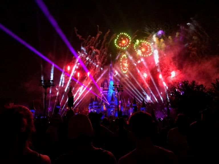 What's the best place to watch Magic Kingdom fireworks outside the park?