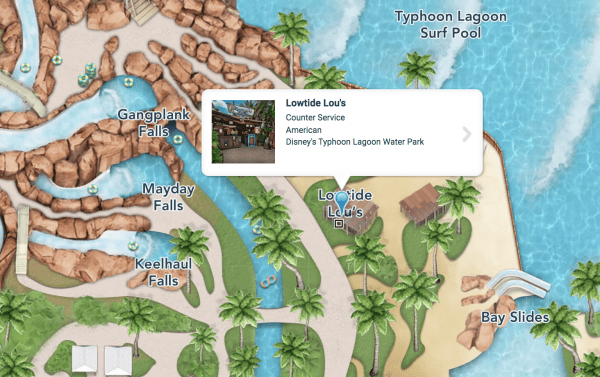 lowtide lou's location typhoon lagoon