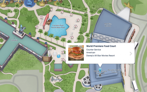 world premiere food court all-star movies