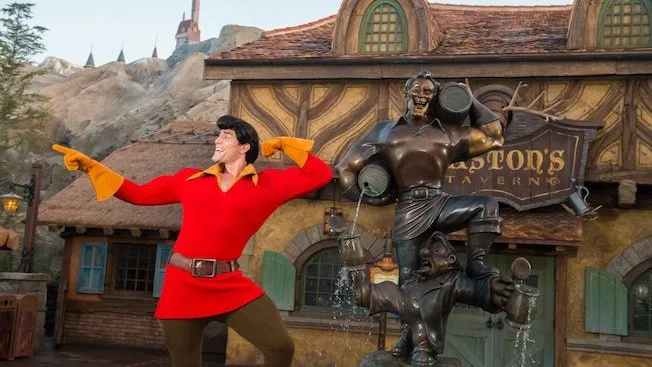 Beauty and the Beast at Disney World Gaston in Magic Kingdom