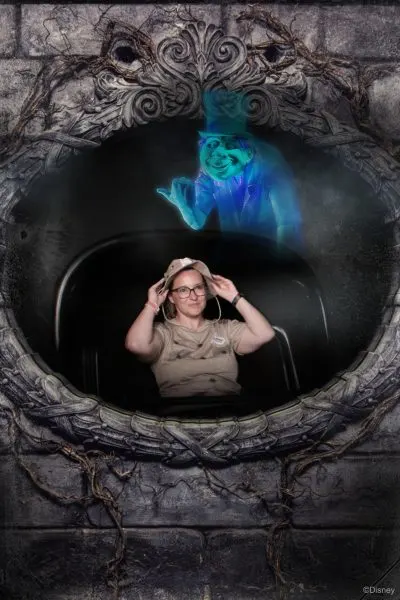 Haunted Mansion photopass pic