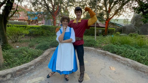 belle and gaston mickey's not so scary halloween party