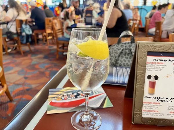 white sangria at chef mickey's