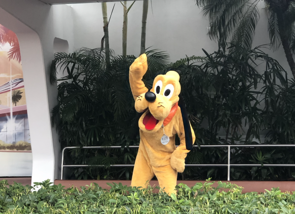 pluto - meet and greet - epcot