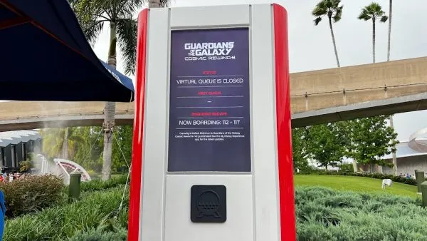 times and tip board - world discovery epcot