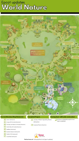 world nature updates - map